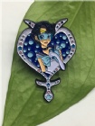 soft enamel pins with glitter